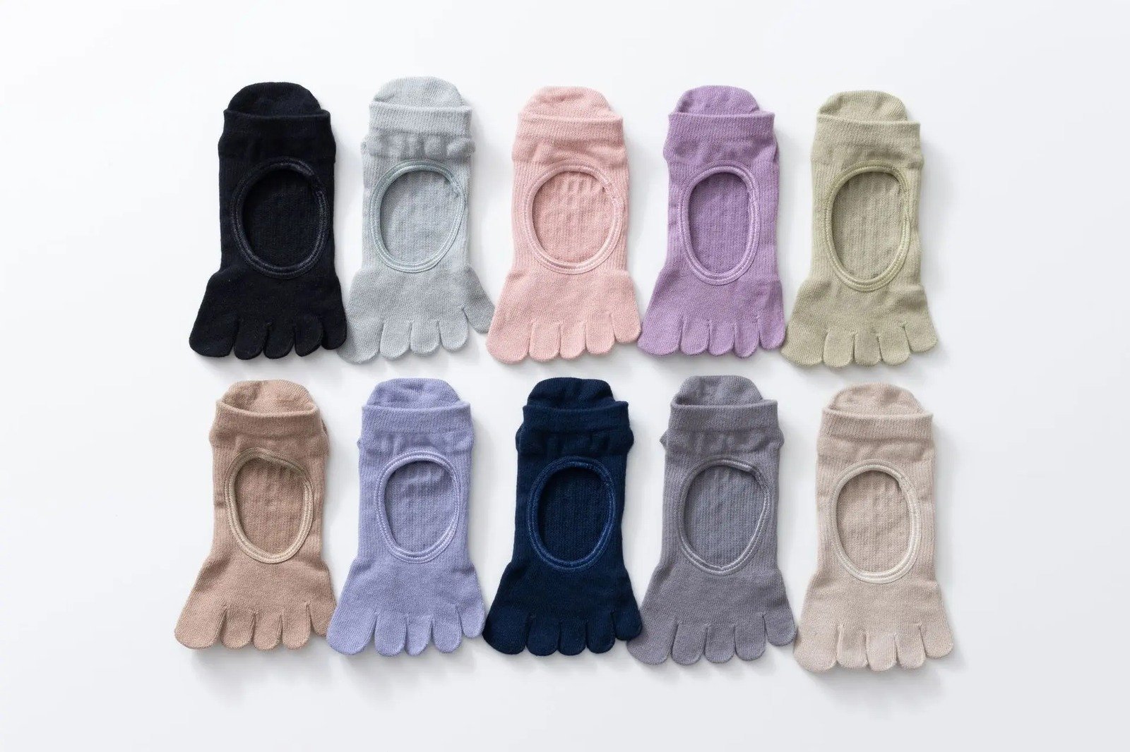 LYRA YOGA Five-Toe Grip Socks - Image 4