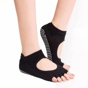 LYRA YOGA Open-Back Half-Toe Grip Socks